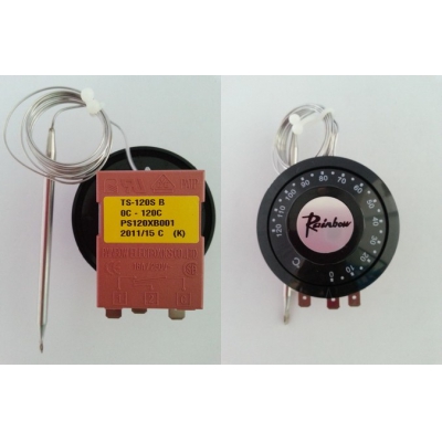 韓國(guó)rainbow彩虹溫控器0℃~120℃ TS-120SB-3P