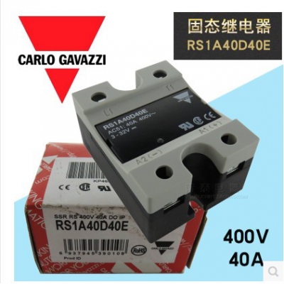 RS1A40D40E瑞士佳樂CARLOGAVAZZI單相固態(tài)繼電器40A