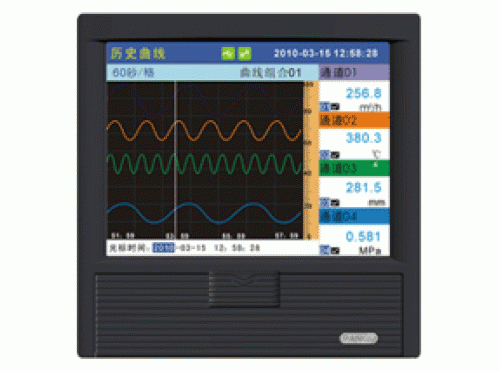 盤古彩屏無(wú)紙記錄儀開(kāi)天系列KT600  