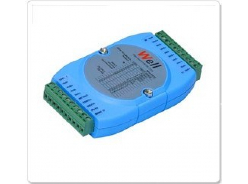 Well WH-9018 8CH資料收集器(DAQ)8通道模擬量 熱電偶 信號混合型采集模塊
