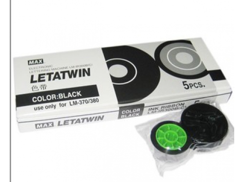 日本進(jìn)口MAX線號(hào)機(jī)LM-380A LM-380e LM-390A 原裝色帶LM-IR300B
