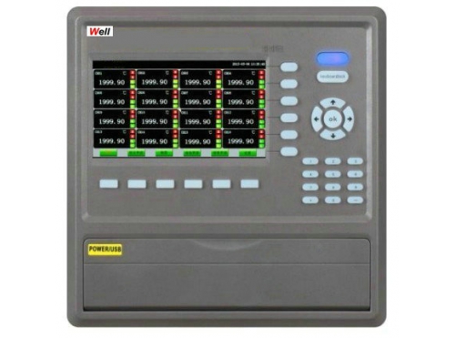 Well出品WTP700 8-64ch7英寸觸摸屏無紙記錄儀